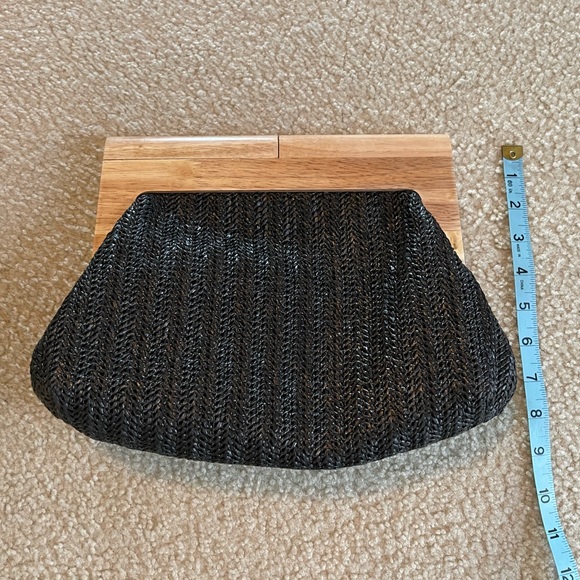 Palome Clutch - Bag - Purse - Color: Black - Picture 5 of 6